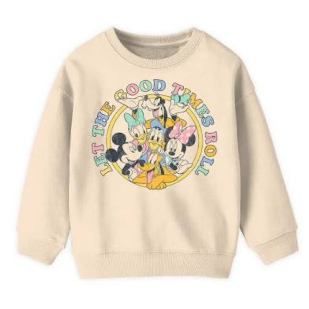 Disney LET THE GOOD TIMES ROLL Sweatshirt XS